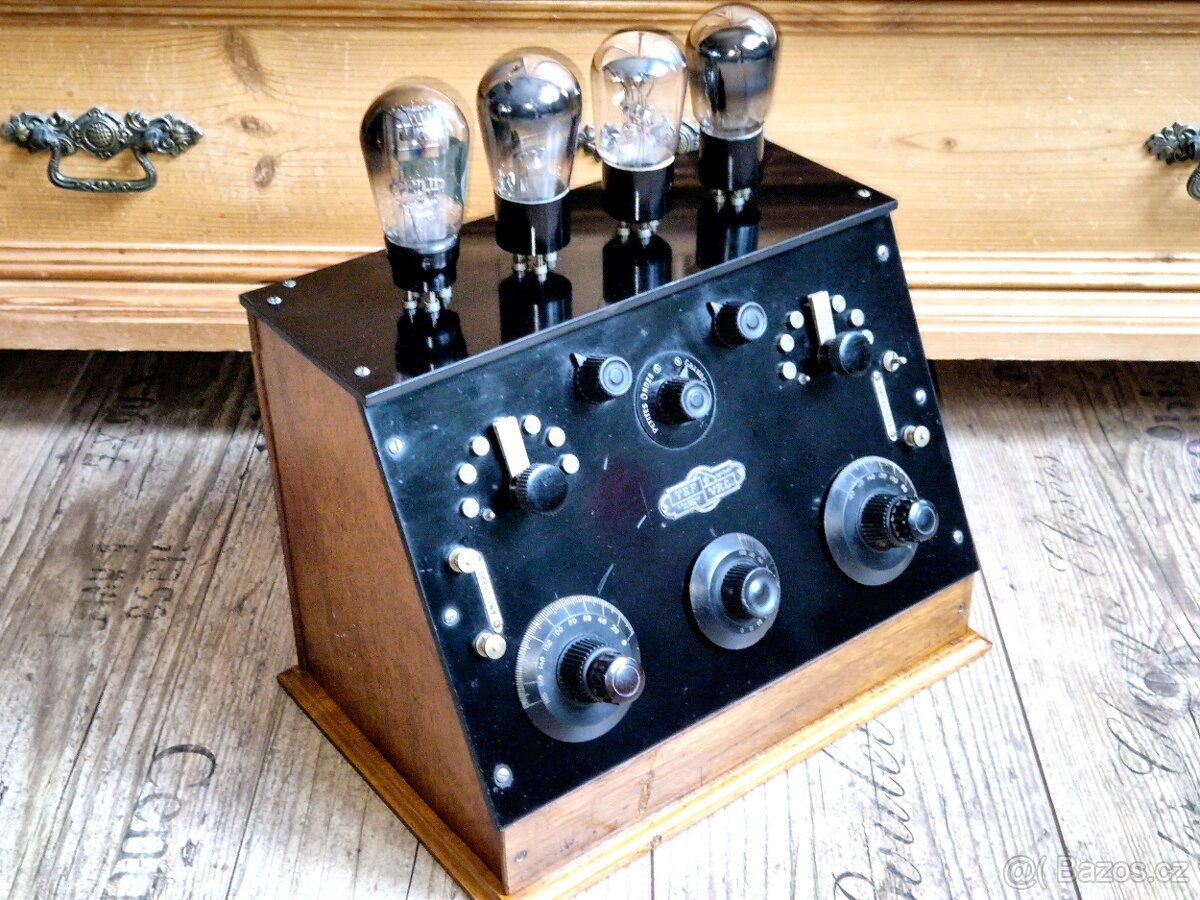 Starožitné rádio V.R.C.,model R2B, 1925 - 7