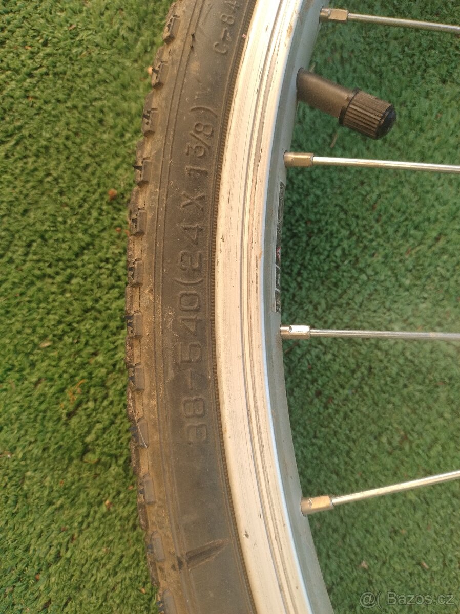 Téměř nejeté dětské trackové kolo Author Limit 24" - 7