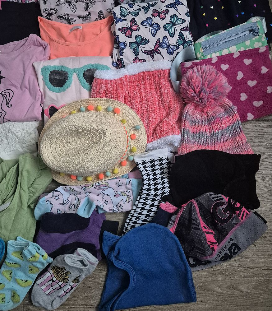 SET OBLEČENÍ HOLKA CELKEM 54 KUSŮ VEL 158/164/170 - 7