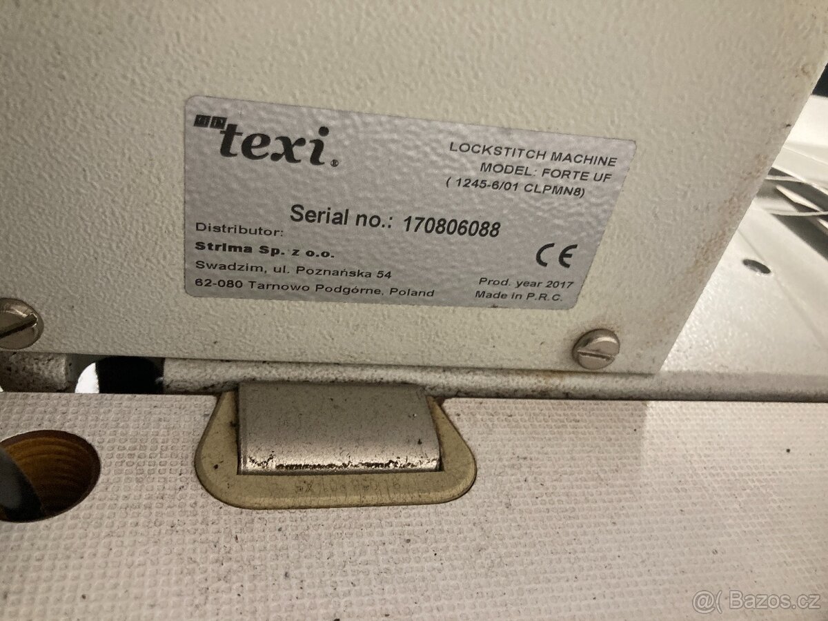 Průmyslový šicí stroj Texi Forte UF - 7