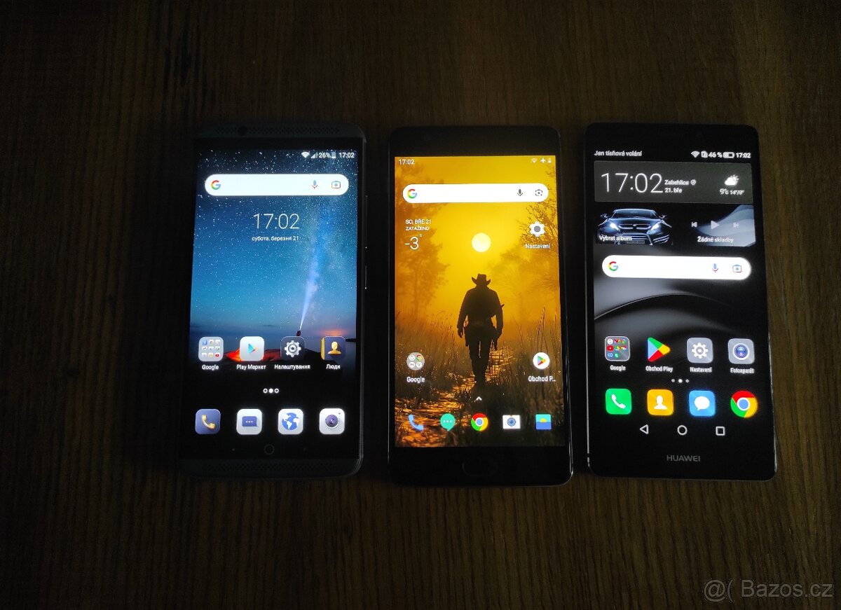 ZTE AXON,ONE PLUS,HUAWEI - 7