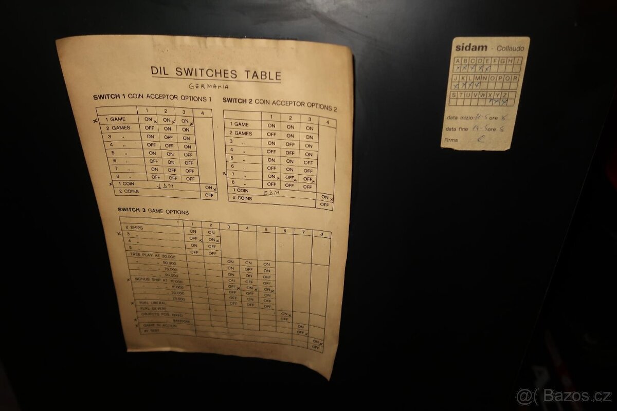 Prodám arcade herní automat Explorer / Scramble - 7