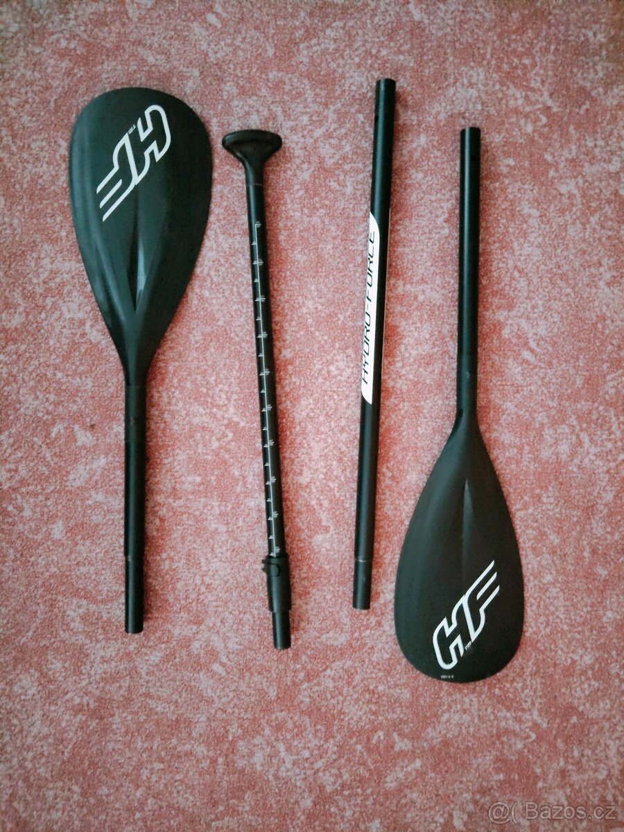 Paddleboard a kajak 2v1 set s elektrickou pumpou - 7