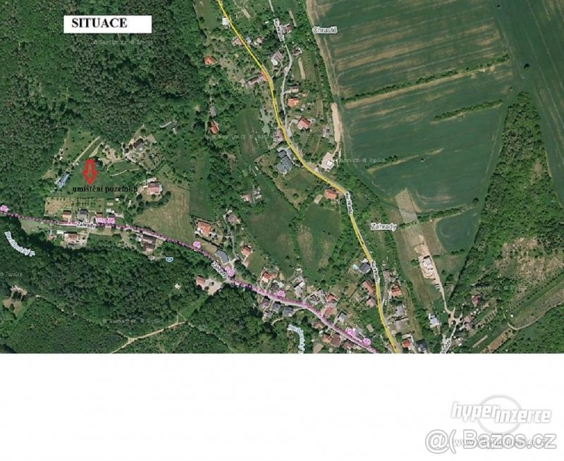 BUCHLOVICE - exkluzivní stavební pozemek - 7