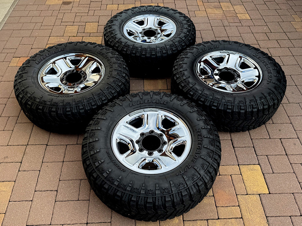 18" 8x165 DODGE RAM 2500 3500 - CHROM - 7