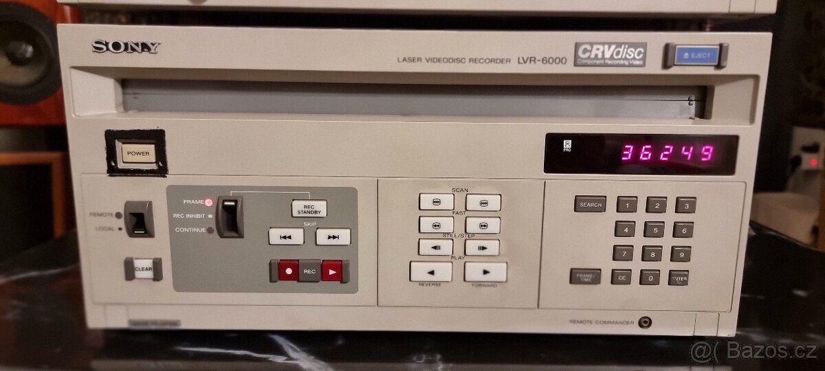 SONY LVR-6000 LD rekordér -SONY LVS-6000P video procesor - 7