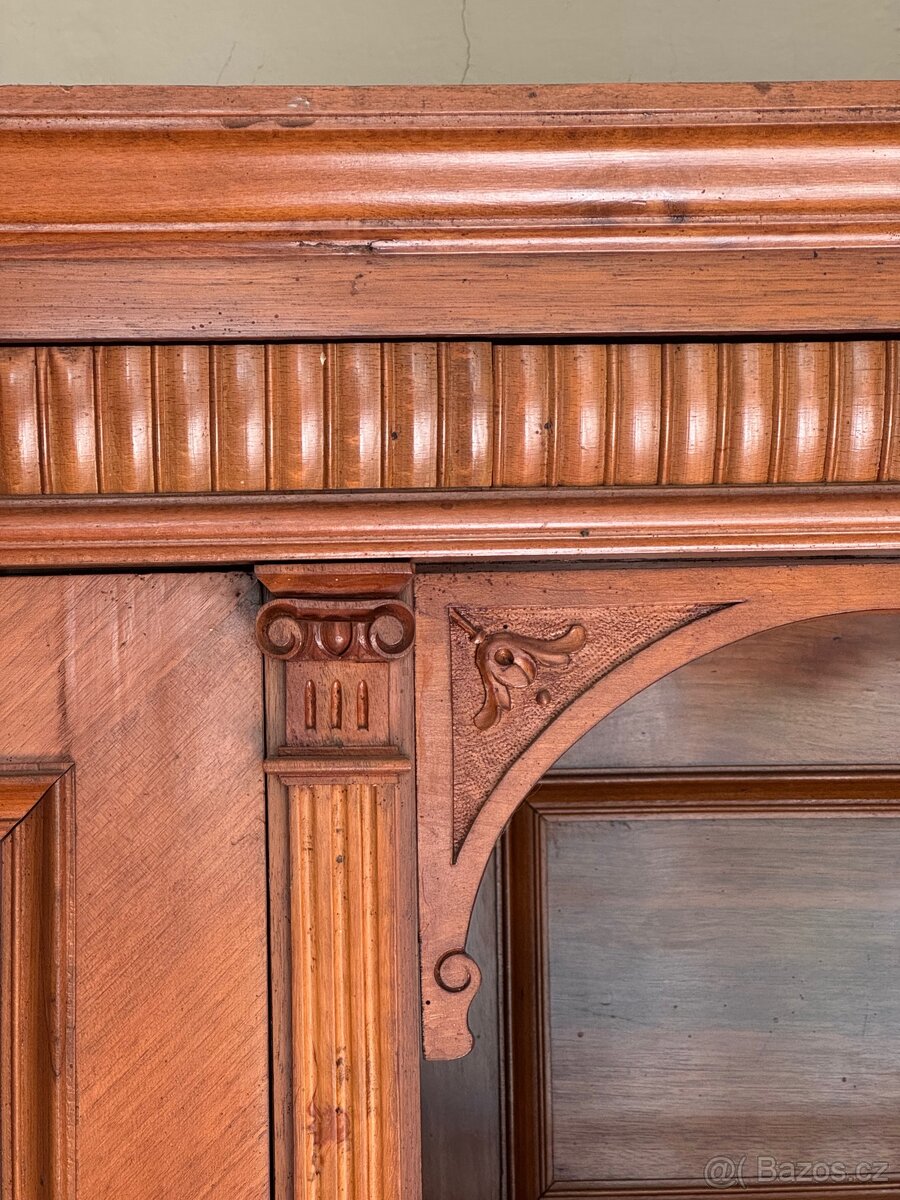 Neorenezační sekretář skříň - 7