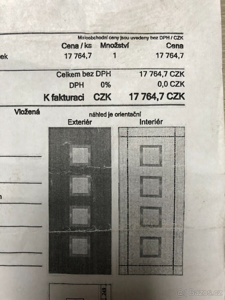 Výplň do vchodových dveří. - 7