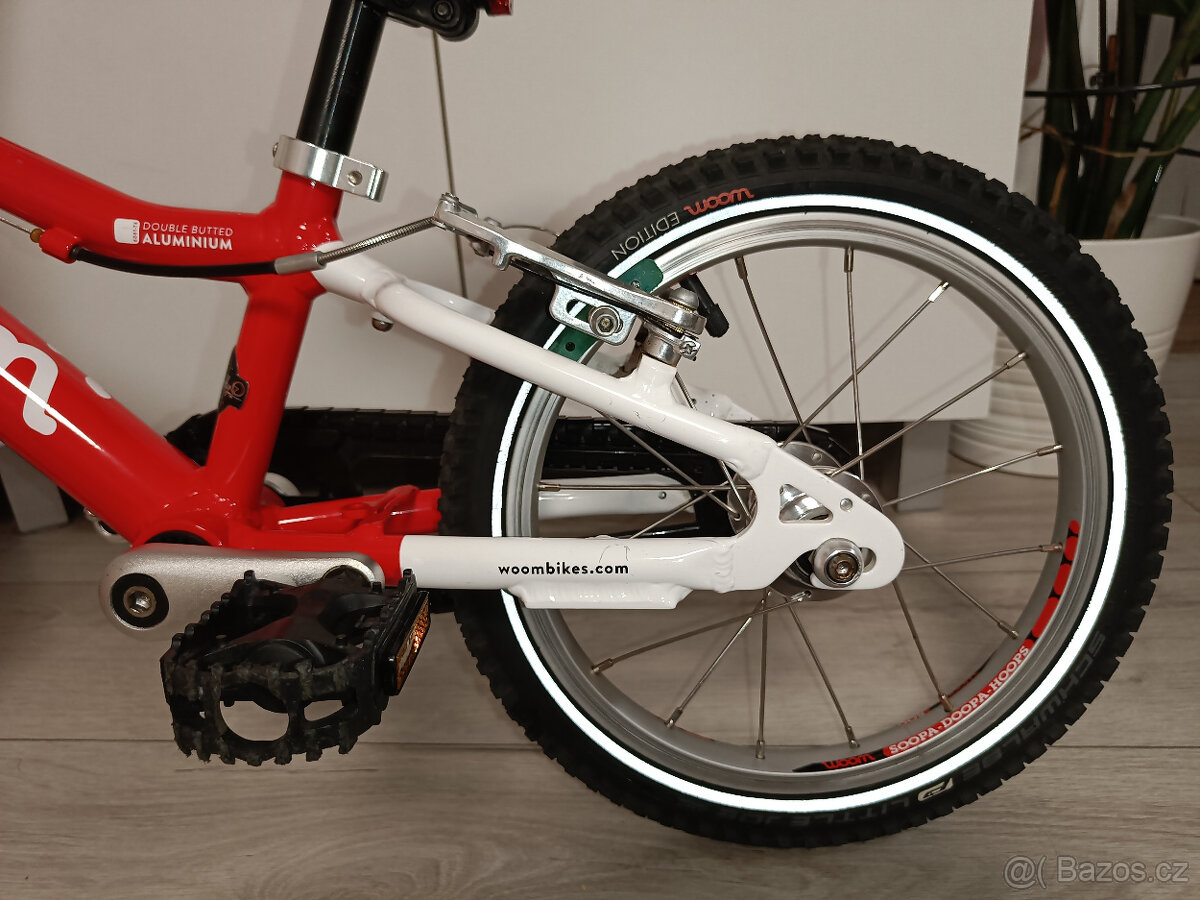 14" Dětské kolo Woom 2 - červená - 7