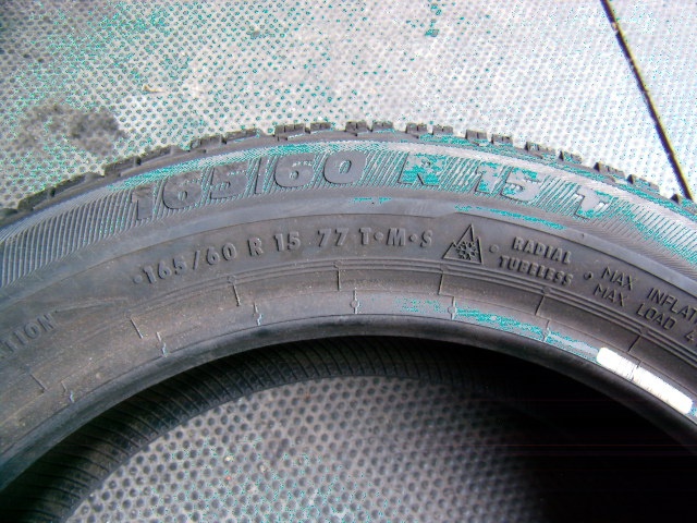 165/60 R15 Semperit Mastergrip 2 zimní nové 2ks - 7