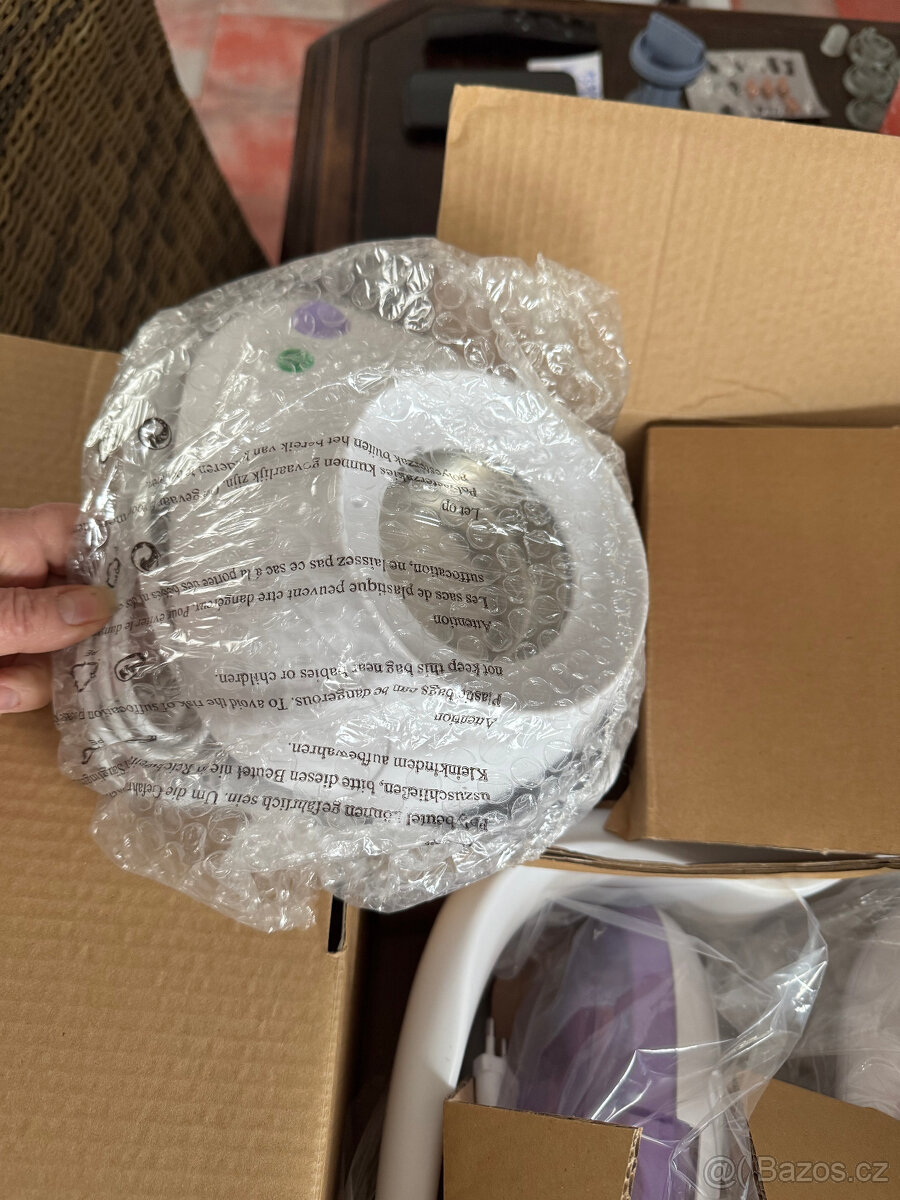 Masážní a inhalační set - 4 přístroje - nový SET - 7