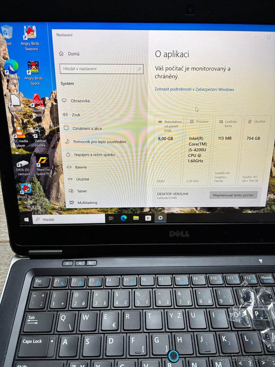 Manažerský notebook DELL (Intel i5) - 7