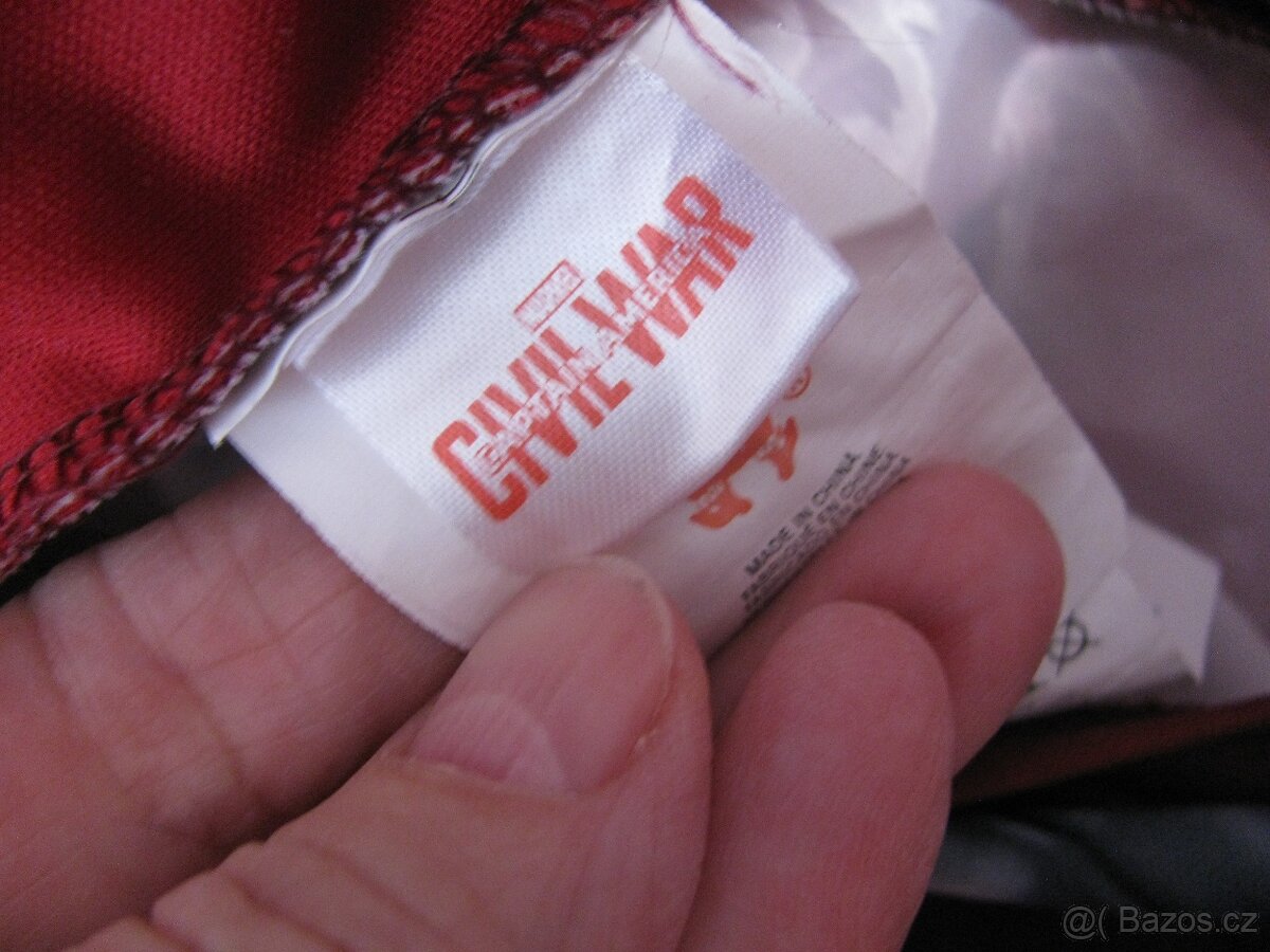 Kostýmový elastický overal-IRON MAN vel.158 - 7