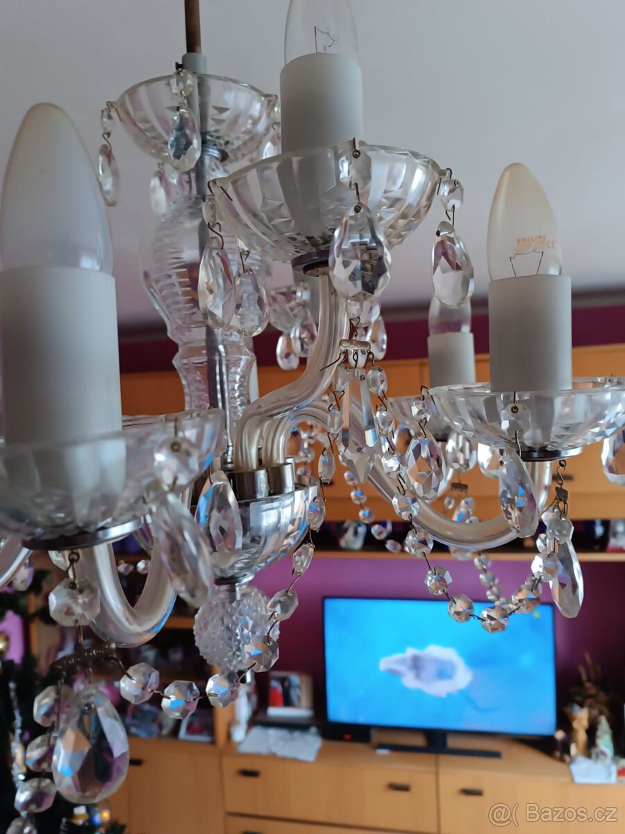 Křišťálový lustr 9 ramenný - 7
