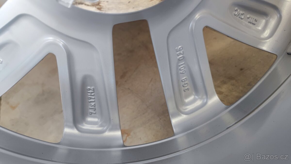 Alu kola 5x112 R17 original VW - 7