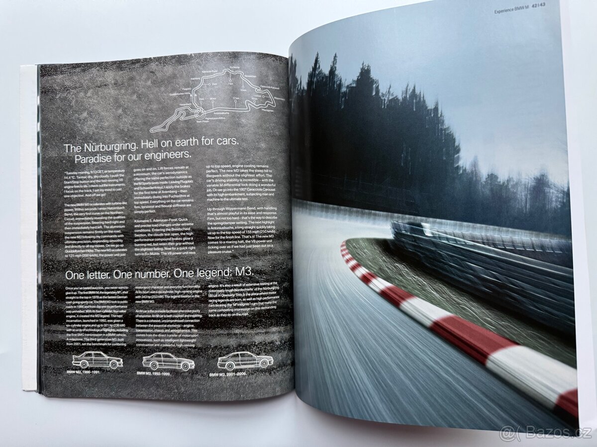 BMW M3 E92 prospekt - anglický prospekt - 7