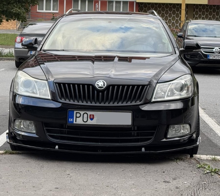 SKODA OCTAVIA SPOJLER LIPKO SPLITER POD PREDNY NARAZNIK - 7