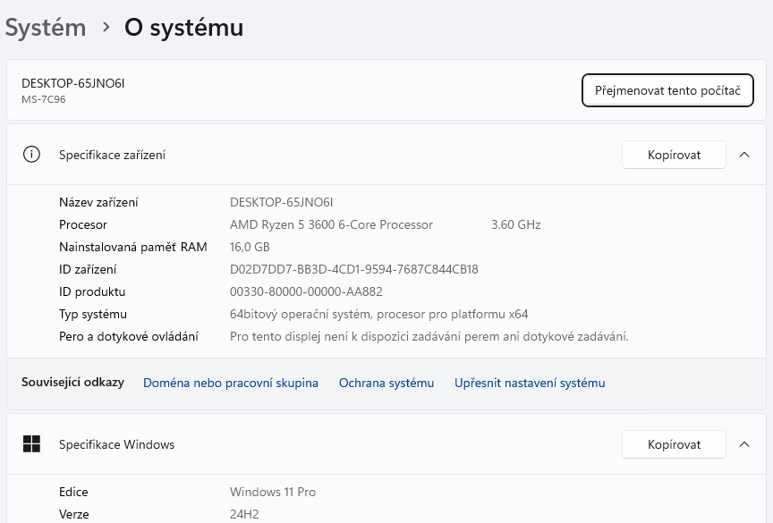 🖥️ Herní pc sestava - 7