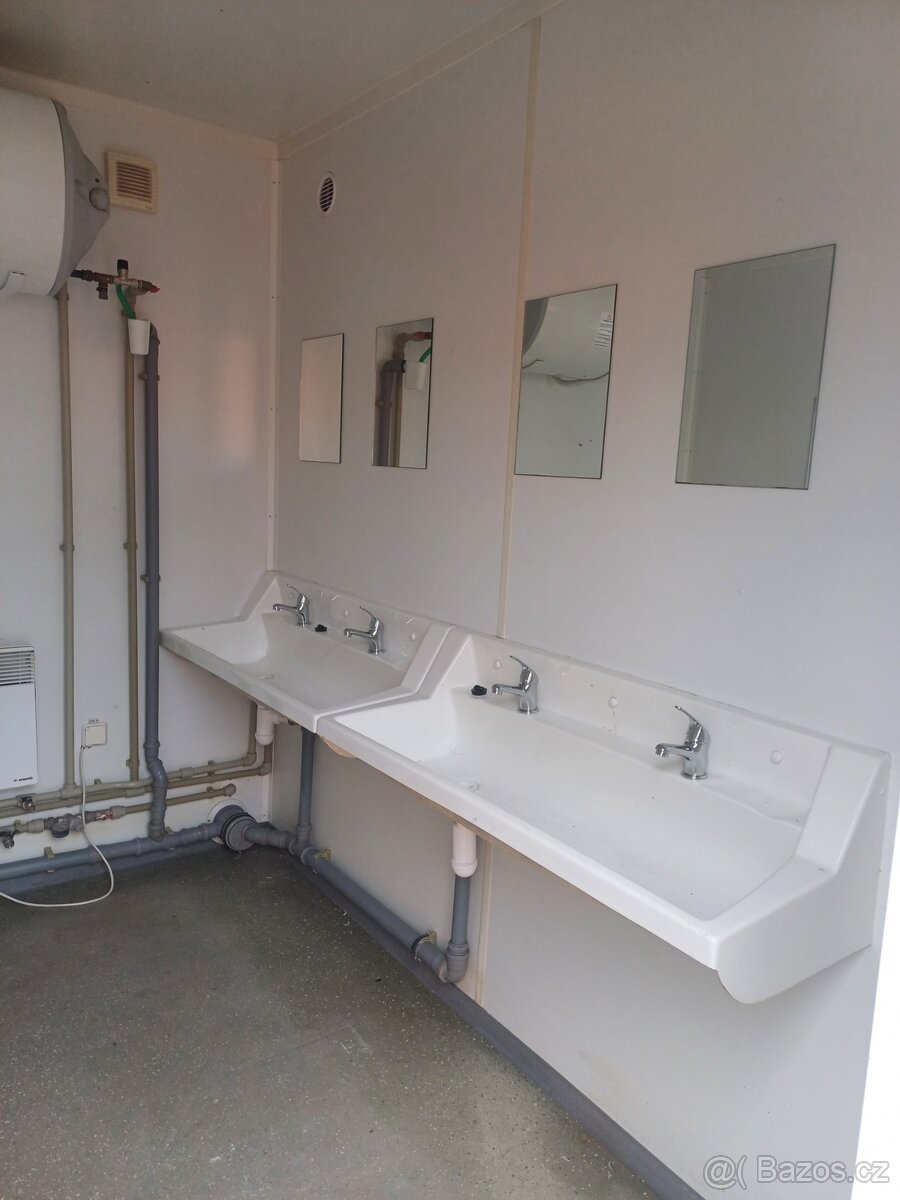 Použitá sanitární buňka s umyvadly č.1869 - 7