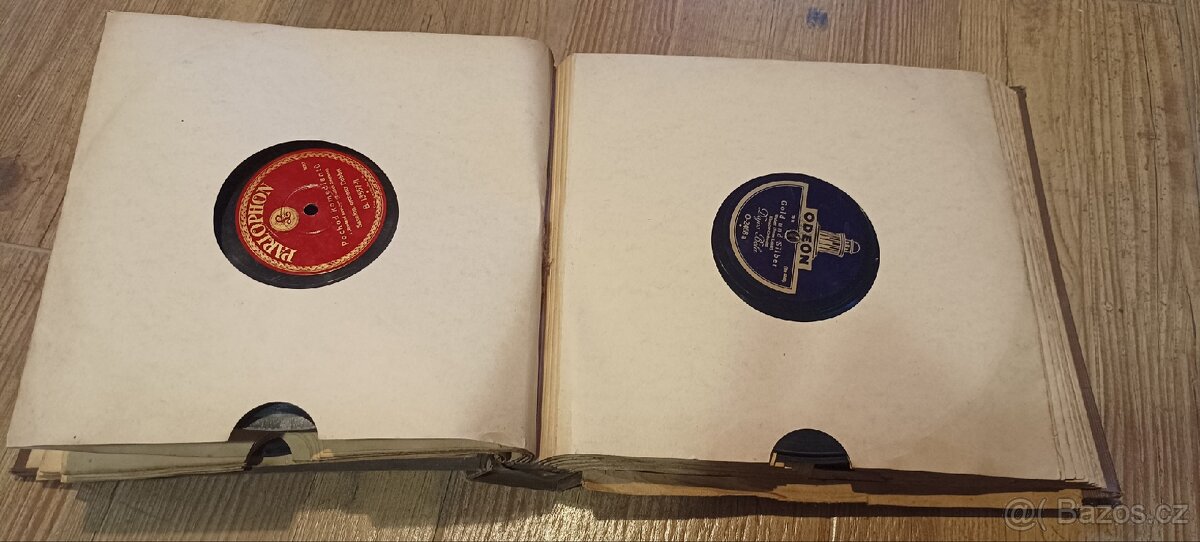 Šelakové desky 12 ks - 7