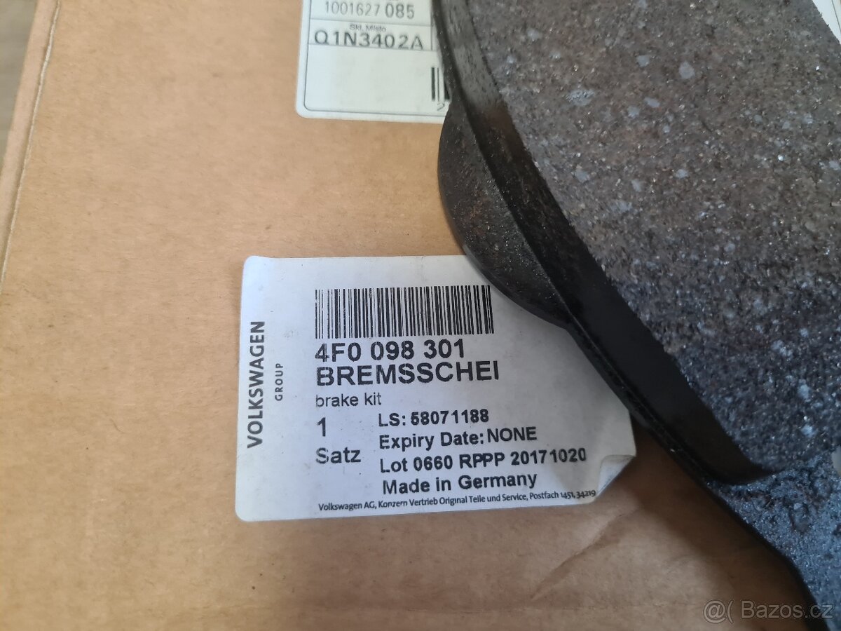 NOVÁ Sada předních brzd Audi A6/S6 314mm ORIGINÁL - 7