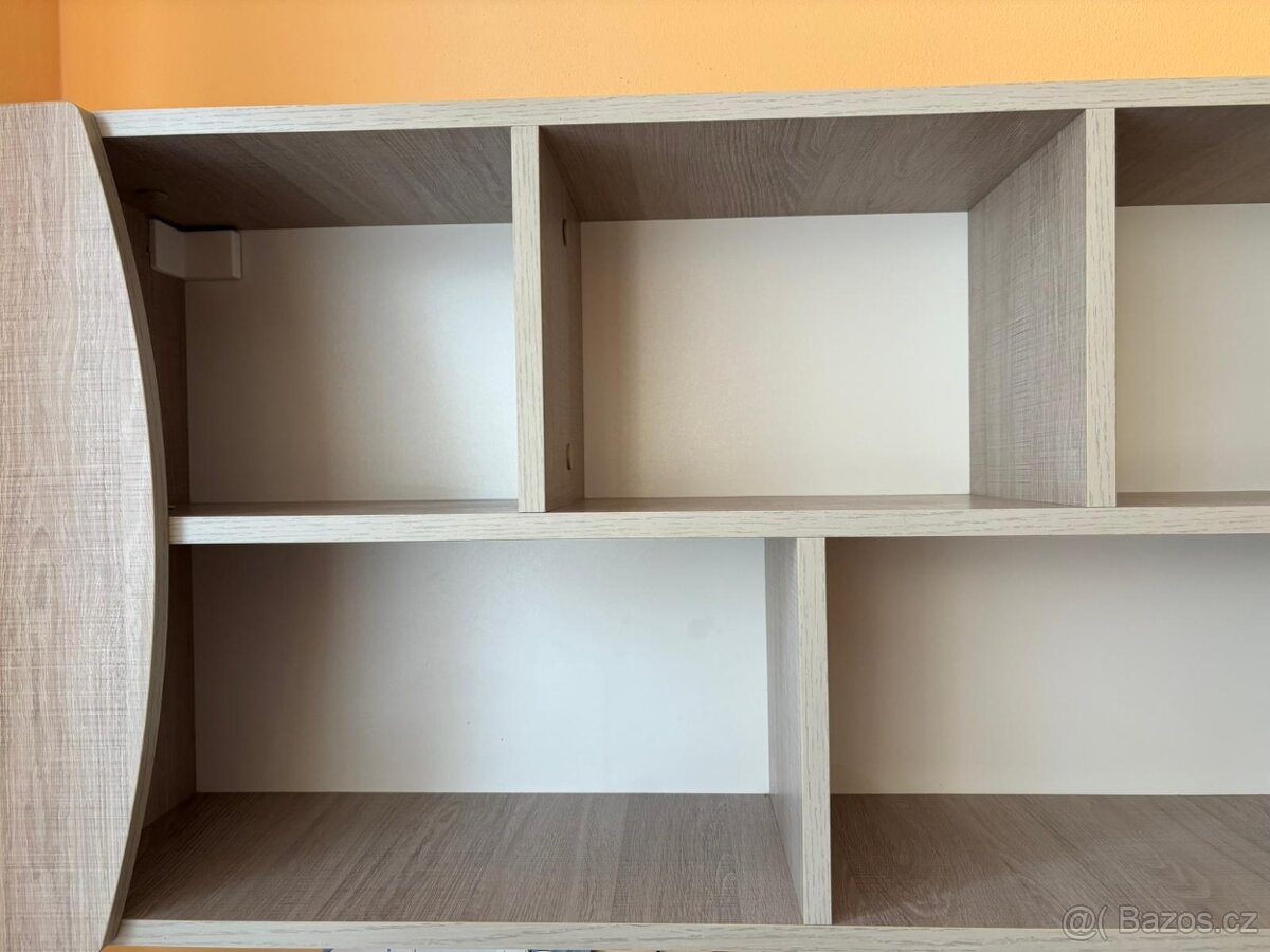 Ostrava – dětský pokoj pro dvě děti, 2× postel 90×200 - 7