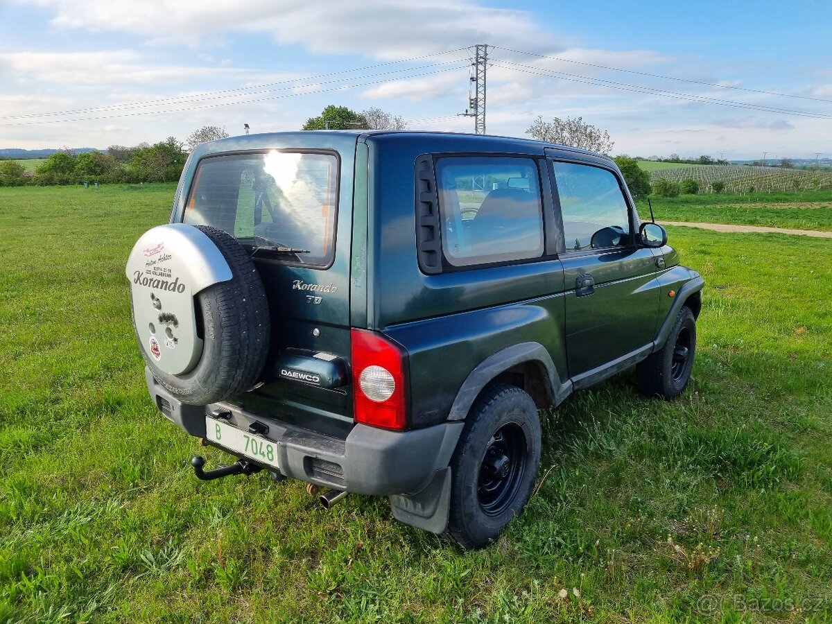 SsangYong Korando, 2.9TDI, TAŽNÉ, 4X4, KLIMA - 7