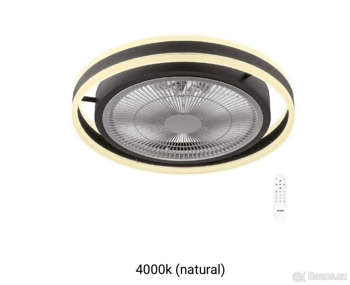 LED Lustr 55w s Ventilatorem 50cm - 7