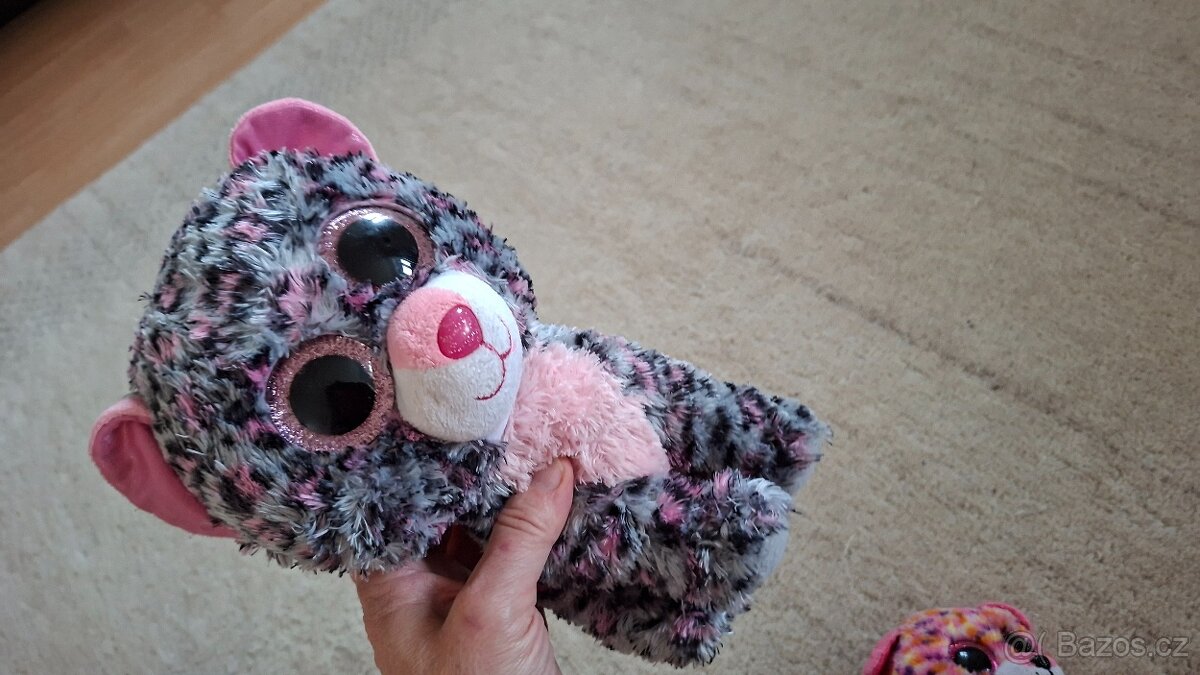 set 5x plyšový kočička - 7