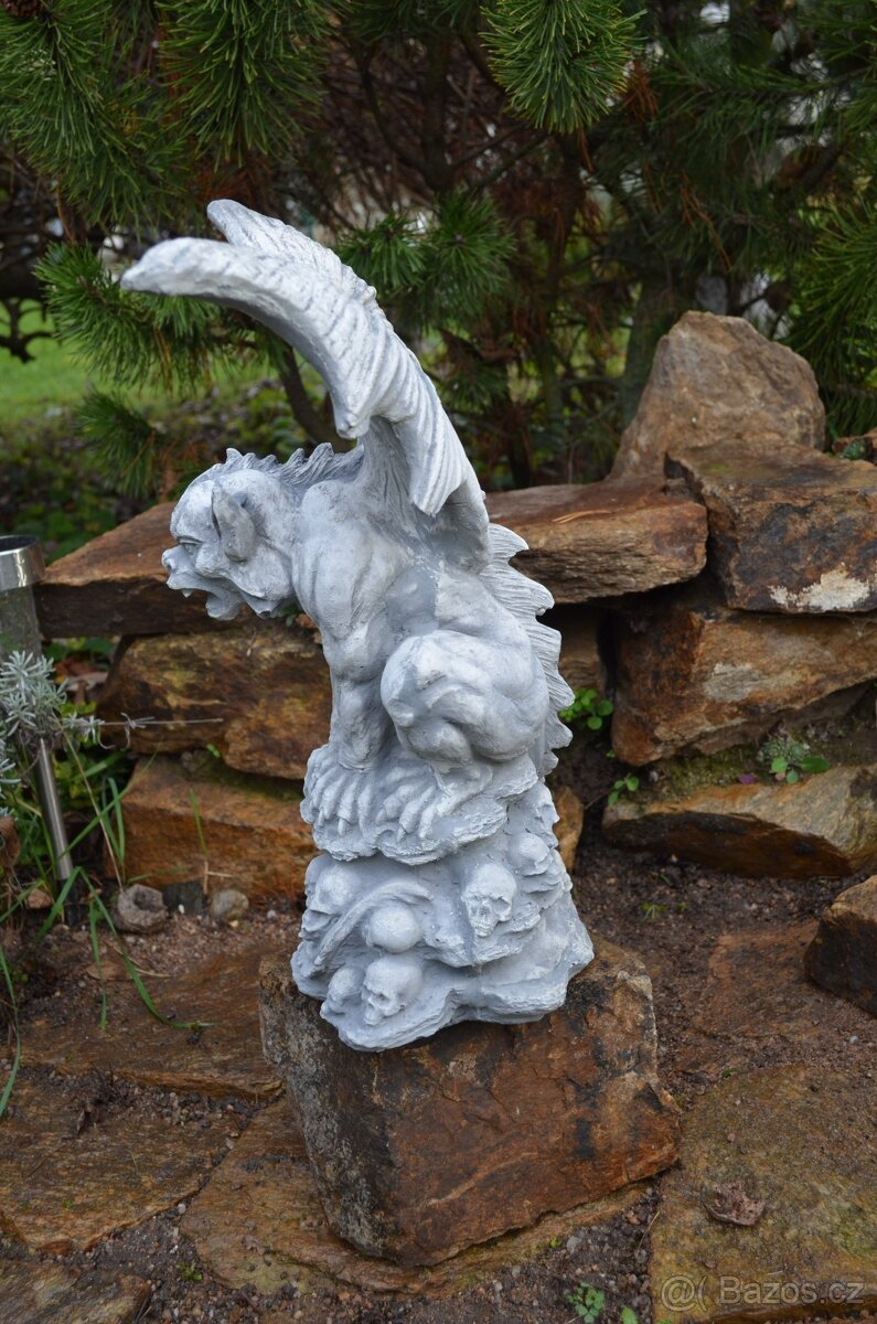 Zahradní dekorace- Chrlič - 7