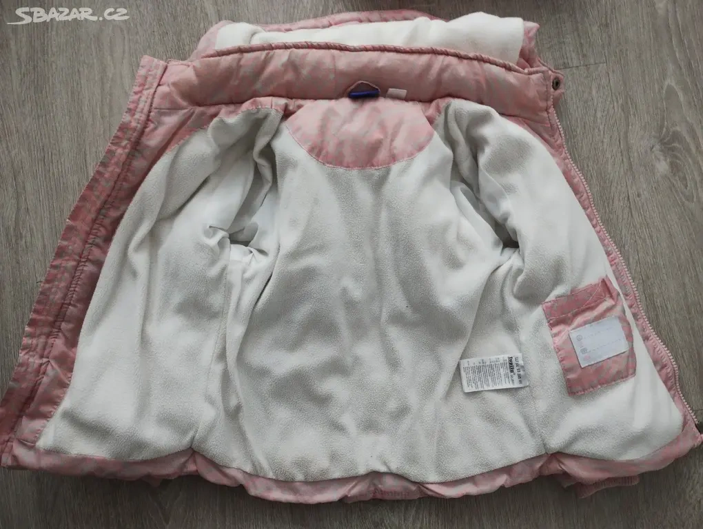 Dívčí zimní bunda (vel. 110 + 116), dvojčata - 7