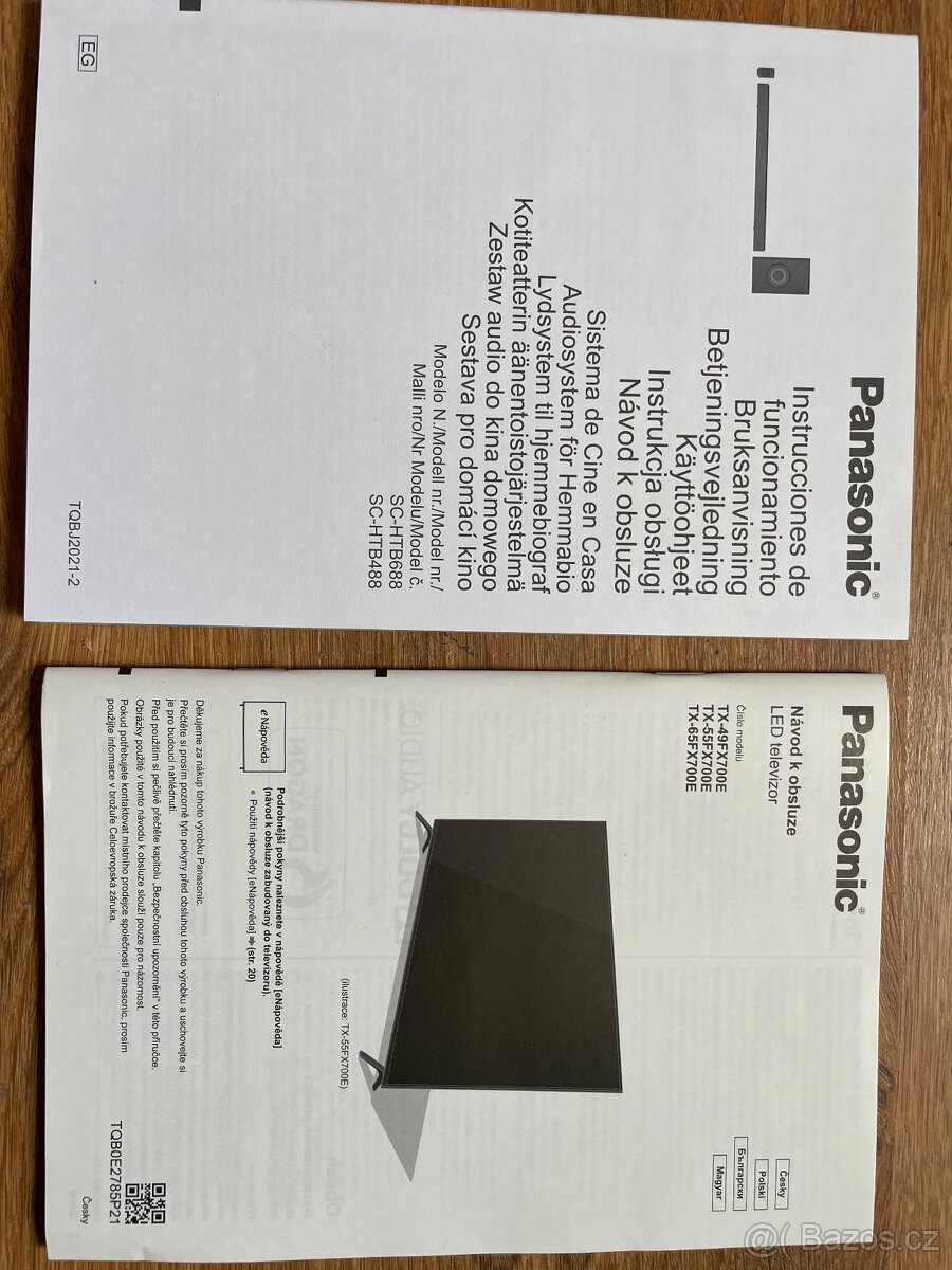 Prodám soundbar Panasonic, SC-HTB688 - 7