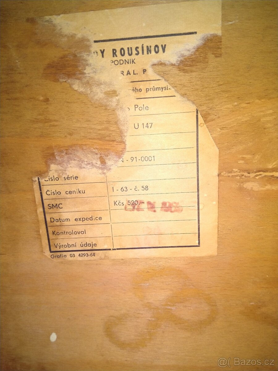 Retro komoda se šuplíkama - 7