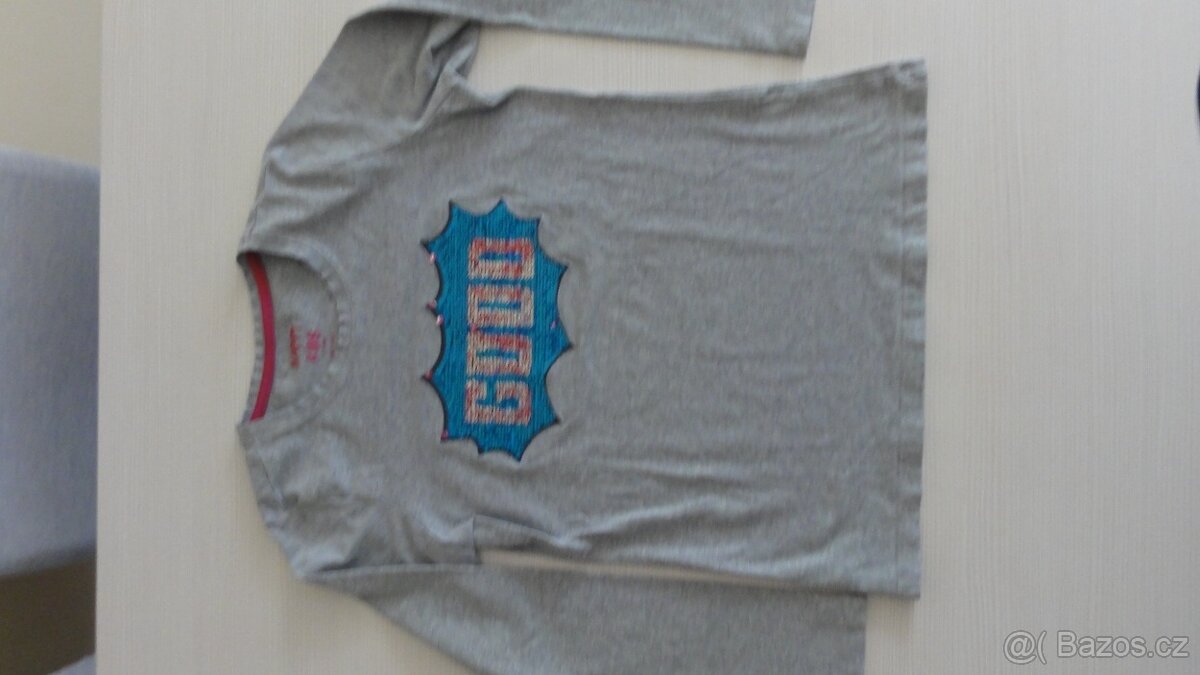 Dívčí trička vel. 134,140 a 146 s dlouhým rukávem - 7