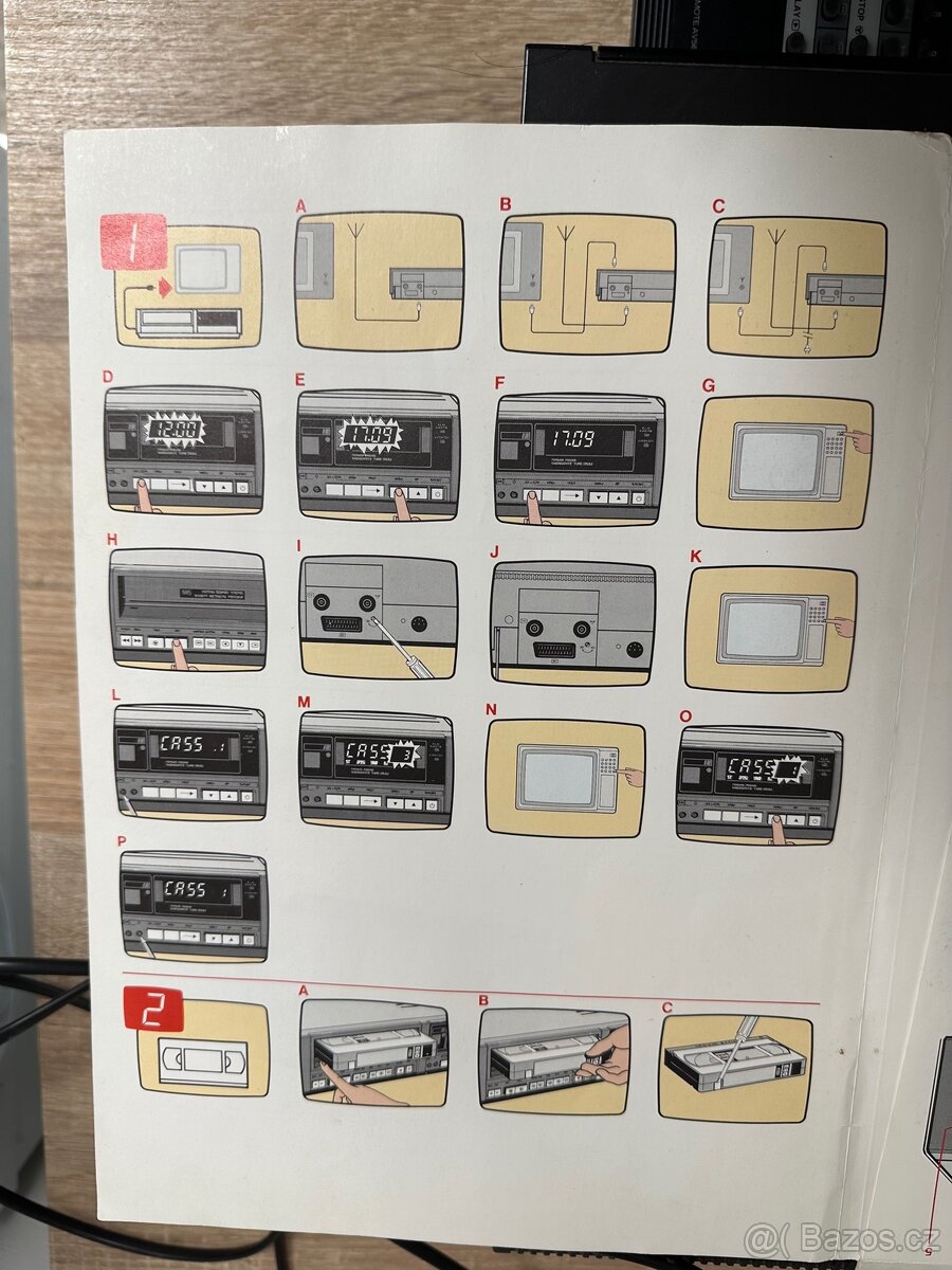 Videopřehrávač Tesla VHS - 7