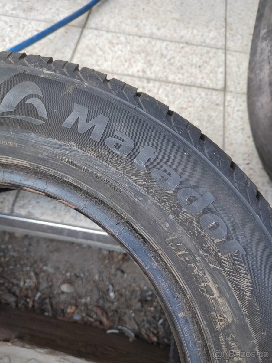 Prodám zánovní letní pneu 185/65/14 Matador Hectora 3 - 7