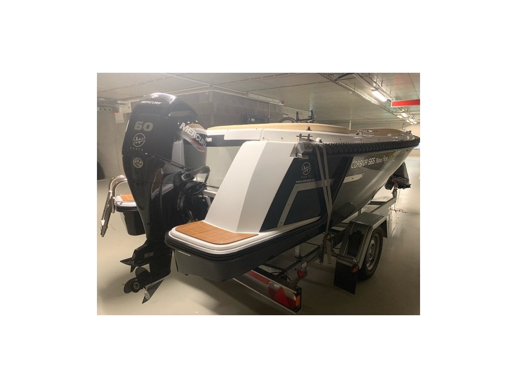 Corsiva 565 New Age+Mercury F 60+trailer - POUŽITÁ - 7