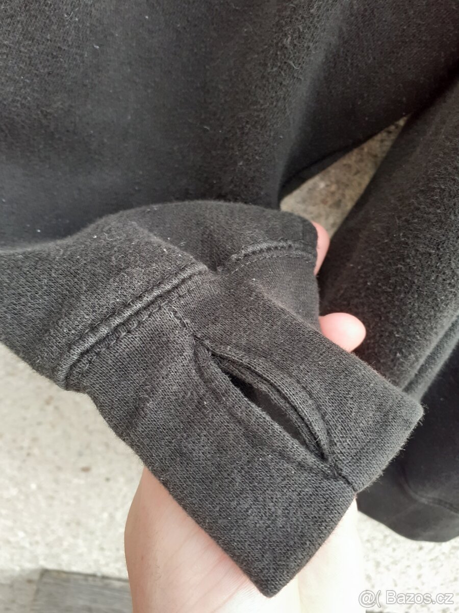 Vintage MKI Miyuki Zoku mikina černá s kapucí unisex - 7