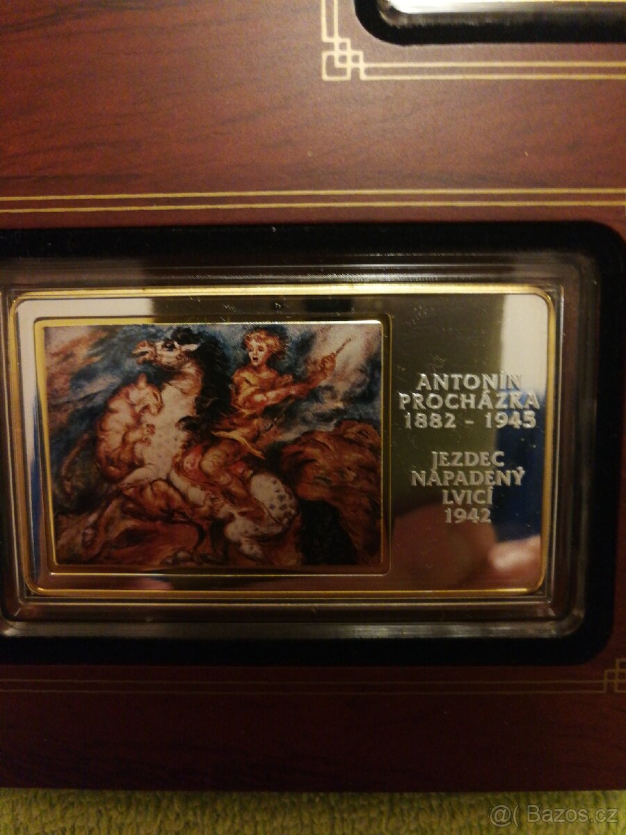 Česká a Slovenská mistrovská díla - pamětní medaile - 7