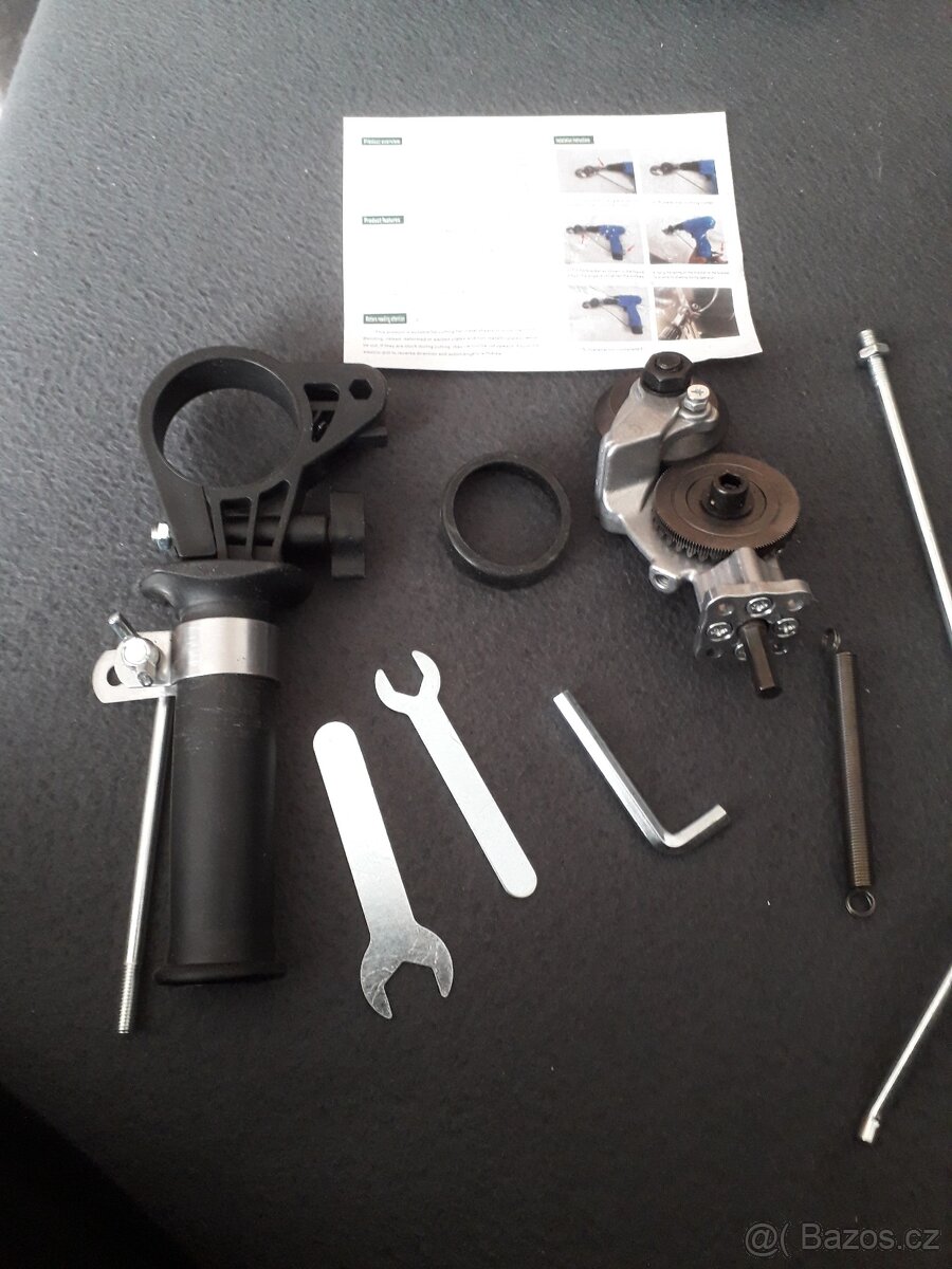 Nástroj na řezání plechu, nástavec na vrtačku,nůžky na plech - 7