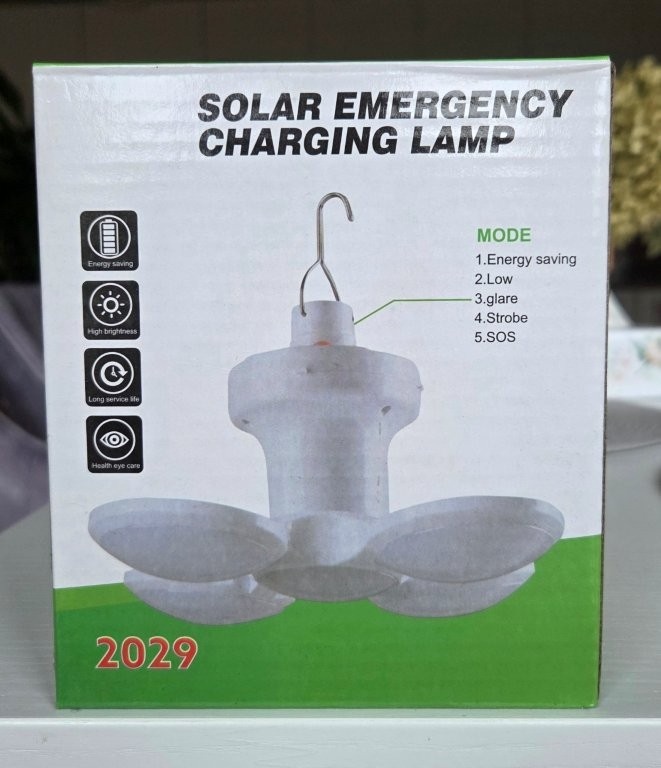 Solární LED dobíjecí světla - 3 ks - 7