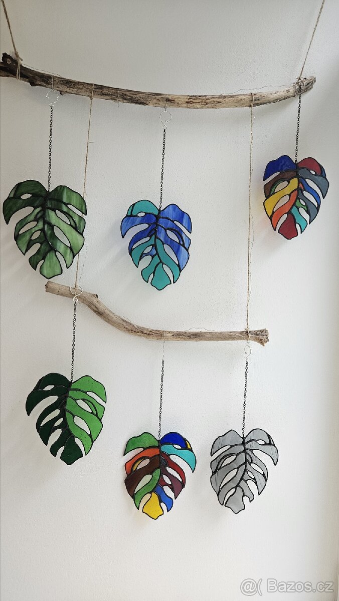 Vitrážový List Monstera - 7