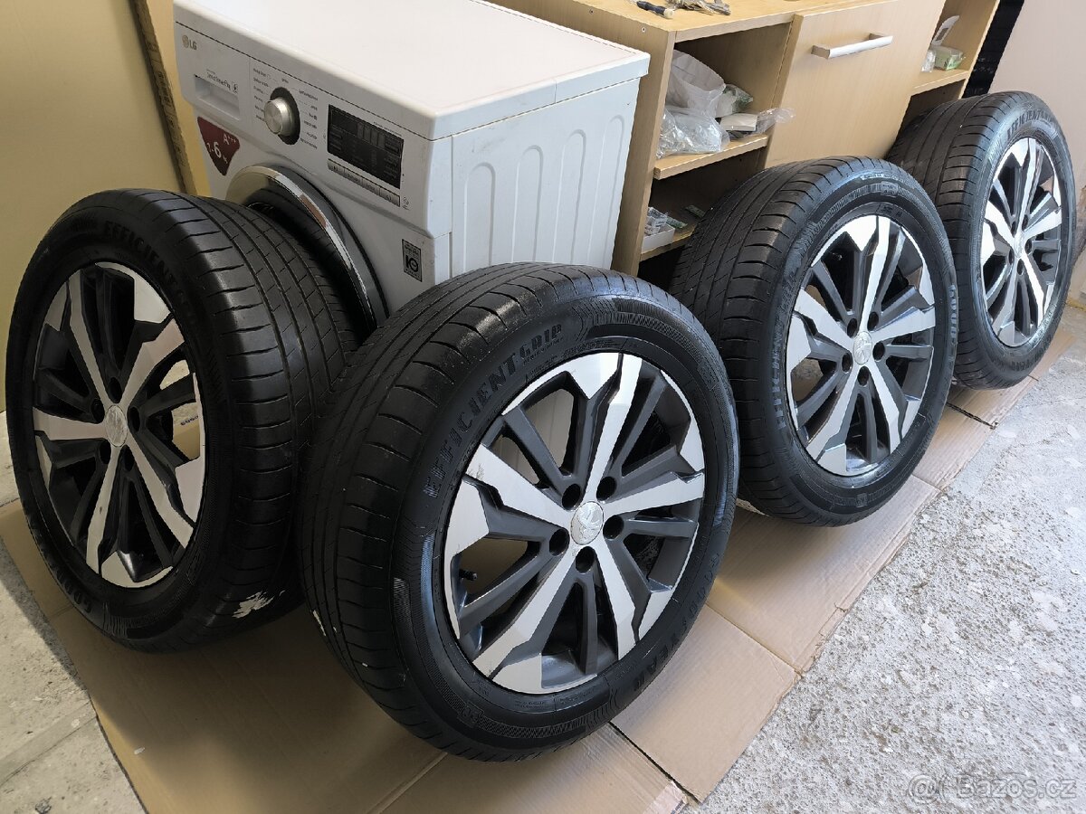 Alu kola Rifter Traveller 5x108 r17 Originál,pneu 6mm - 7