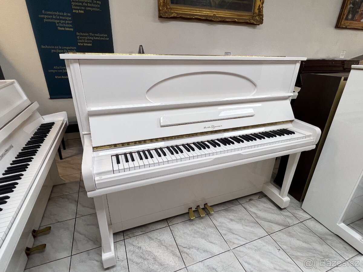 Německé piano Roth &Julius U-121 se zárukou 5 let, doprava - 7