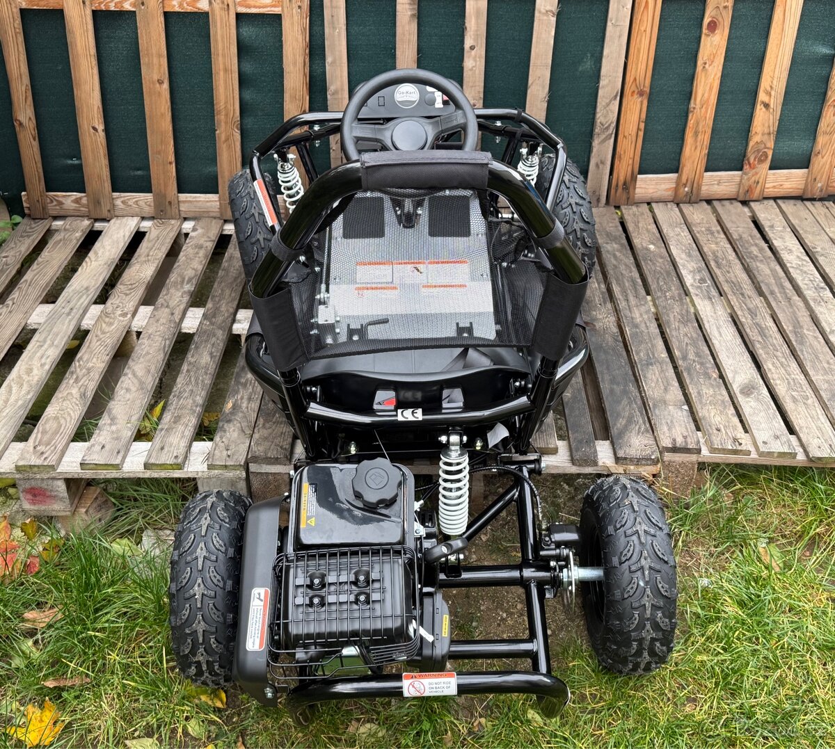 Benzinová Bugina 98ccm4T modrá - 7