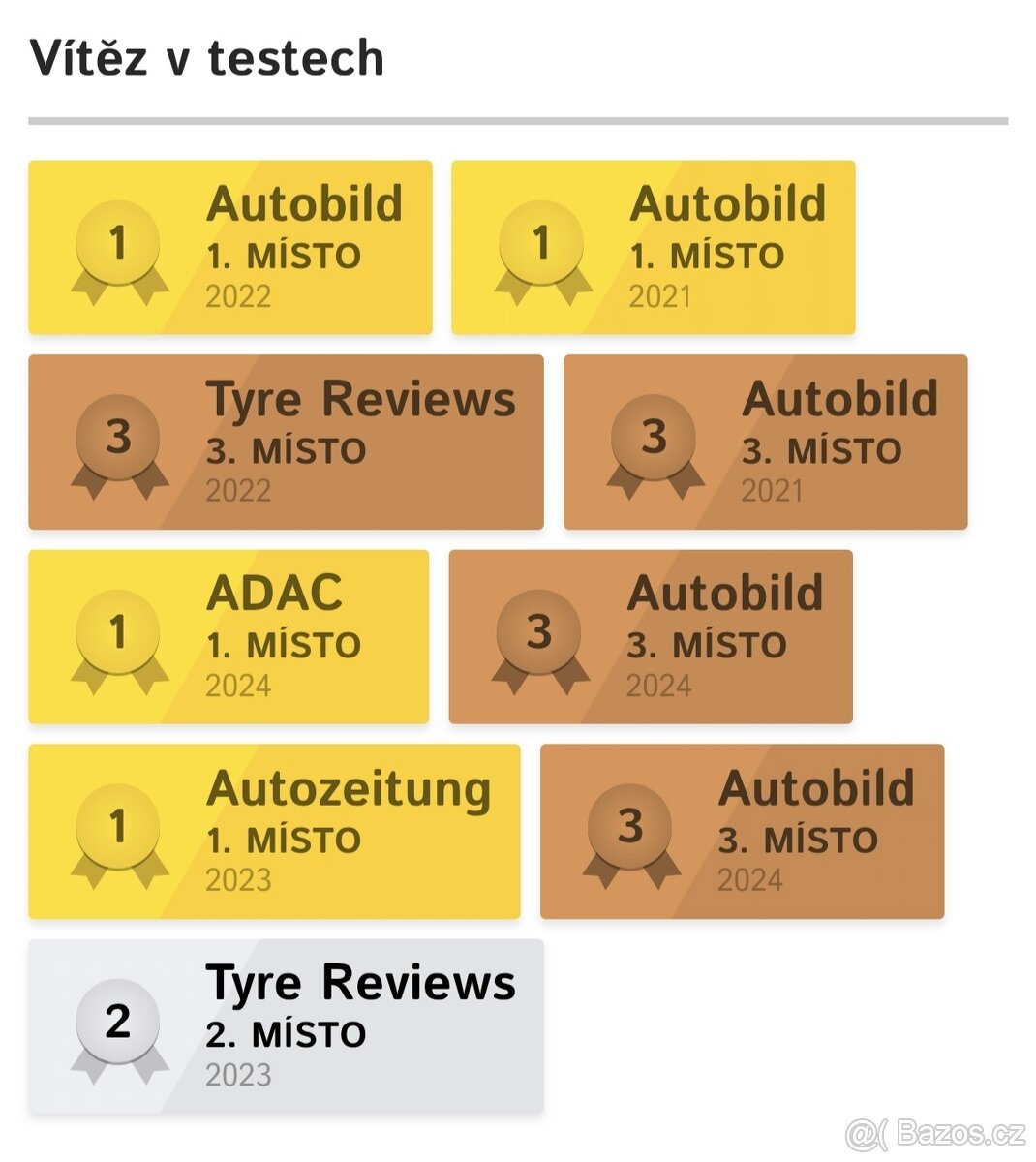 Pneu Goodyear celoroční nové - 7