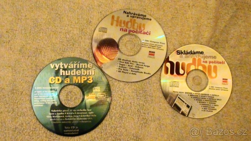 HUDBA NA POČÍTAČI - KNIHY, CD-ROM - 7
