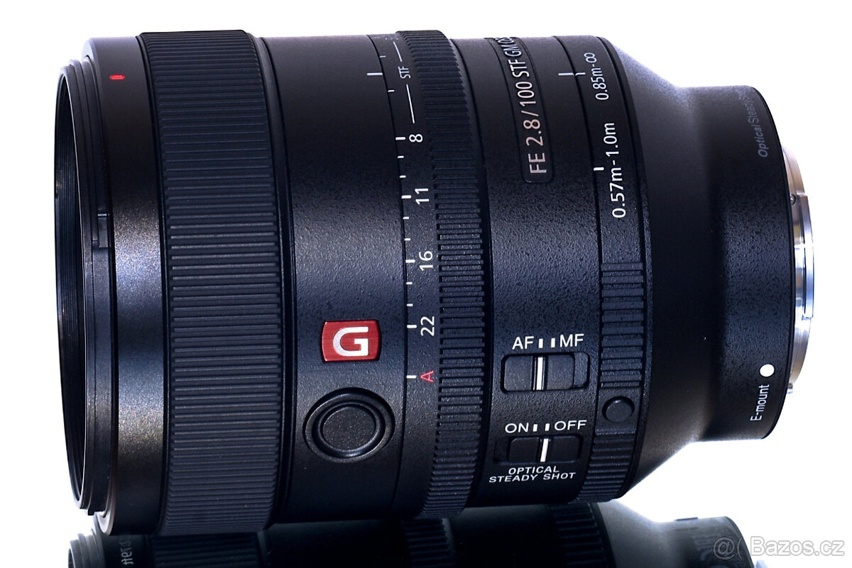 Sony FE 100mm f/2,8 STF GM + UV filtr Bez známek použití - 7