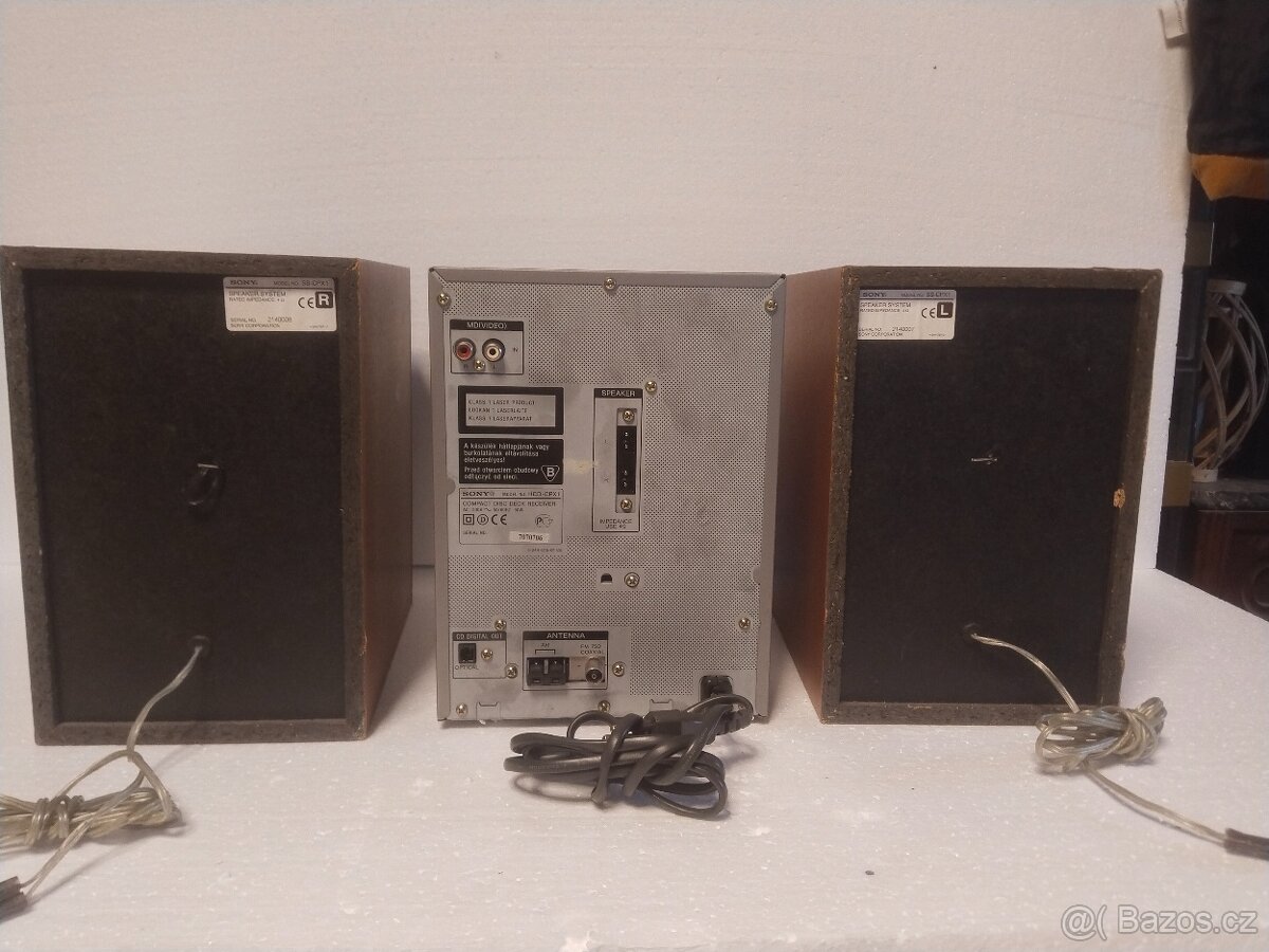 Sony CMT-CPX1 Mikrokomponentní systém (2003) - 7