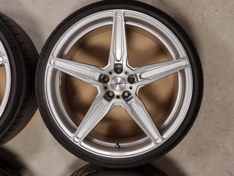 kovaná alu OXIGIN Oxflow 9 a 10,5x21" 5x112 s pneu - 7